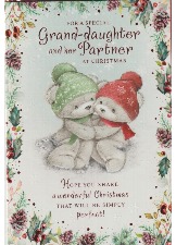 For A Special Grand-daughter And Her Partner At Christmas